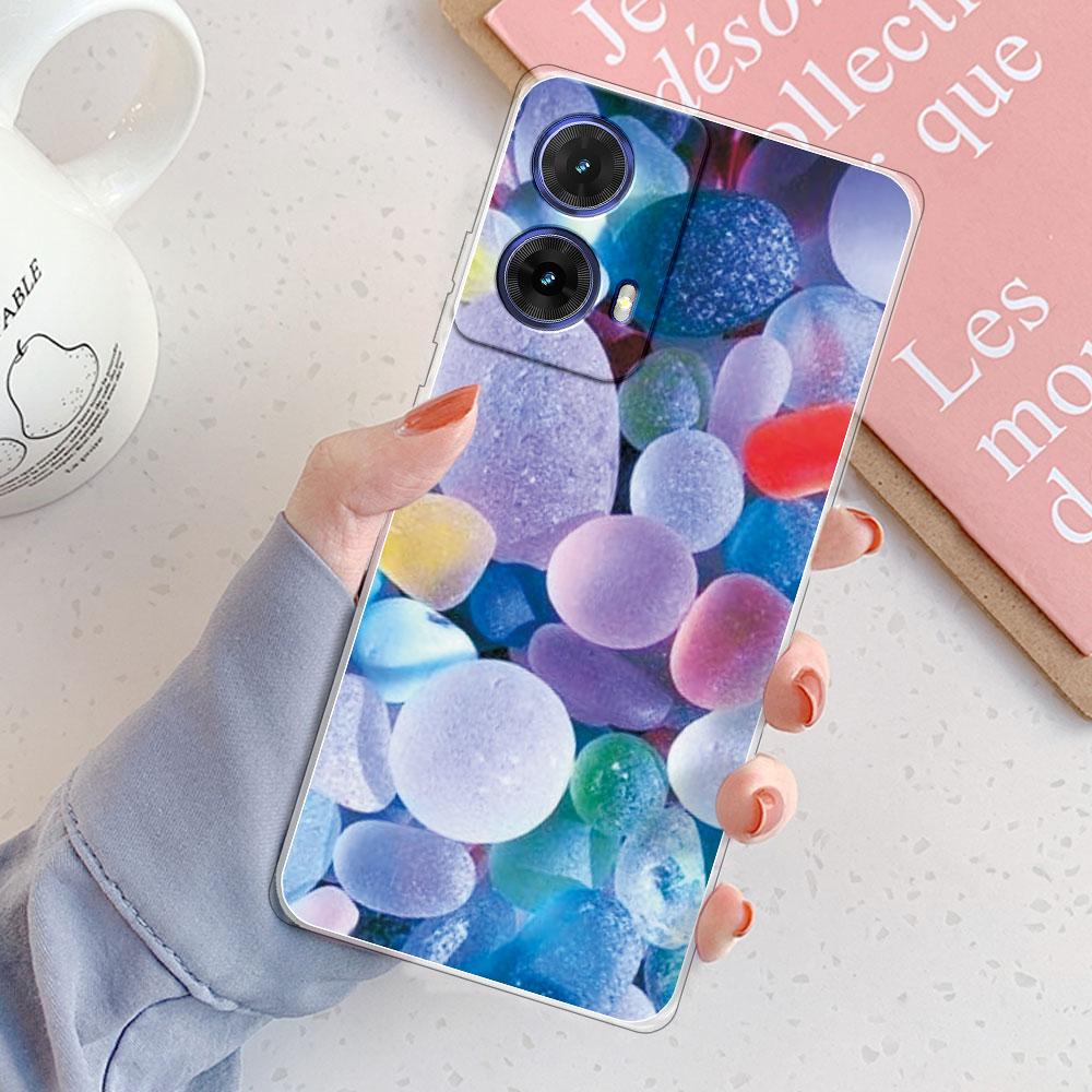 For Motorola Moto G85 5G Case For Moto G85 XT2427 Cover Shockproof Clear Soft Silicone Phone Case for MotoG85 2024 Fashion Funda