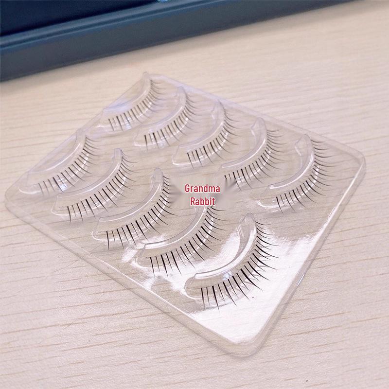 Rabbit Grandma M116 Korean Style Full Strip Lower Eyelashes - Natural, Airy Feel for Beginners