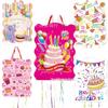 Stitch Princess Superhero Cartoon Birthday Party Pinata Gift Decoration Supplies