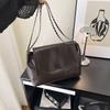 Chain Tote Bag Large Capacity Commuter Silver High-end Shoulder Bag New Niche Design Retro Messenger Women's Bag