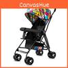 Portable Stroller Baby Sit Or Lie Down Folding Pushchair Adjustable Backrest