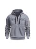 Herren Herbst/Winter Lässiger Vielseitiger Mehrere Taschen Plus Samt Langarm Hoodie