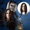 Terrifying Human Decapidated Head Ornaments, Haunted House And Room Scary Theme Decorative Props, Hanging Corpses, Skulls