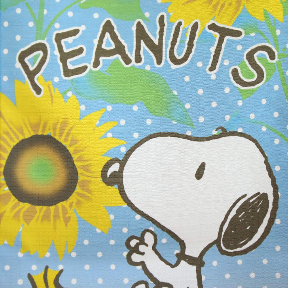 Noren Kobo Snoopy Width 85cm x Length Product Number 11541 Three-Panel Curtain, Natural, Long, Multicolor, 170cm,