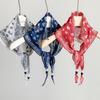 Elegant Hong Kong Retro Silk Triangle Scarf: Versatile, High-End Fashion Accessory