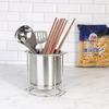 IMEEA Chopstick Holder, Kitchen Tool Stand, SUS304 Stainless Steel, Cutlery Stand for Commercial Kitchens, Storage for Chopsticks, Forks, Spoons, Ladl