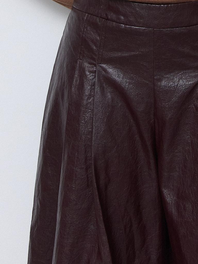RMRN Leather Bermuda Pants