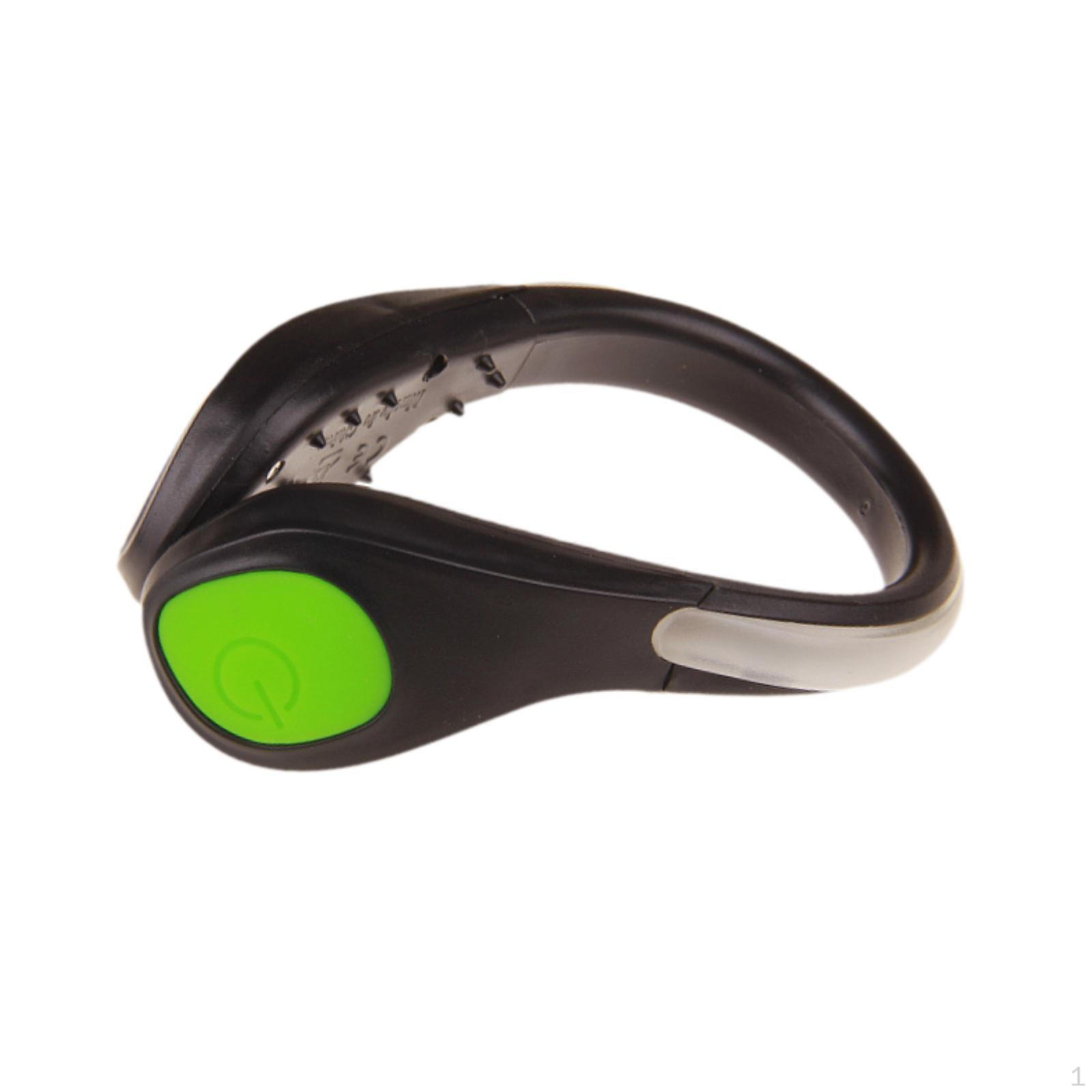 

Светодиодный светильник с зажимом для обуви, 2 режима, аксессуар, вспышка, ночное предупреждение безопасности, подсветка на открытом воздухе Green Light