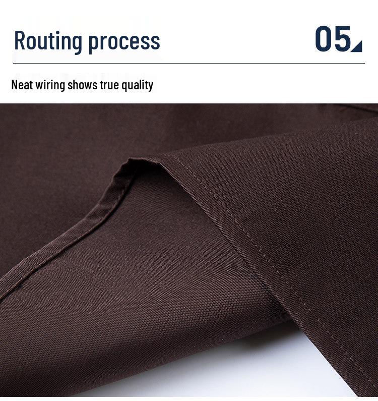 Waterproof Long Sleeve Kitchen Apron - Oil-proof, Stain-resistant, Reversible Cooking Coveralls