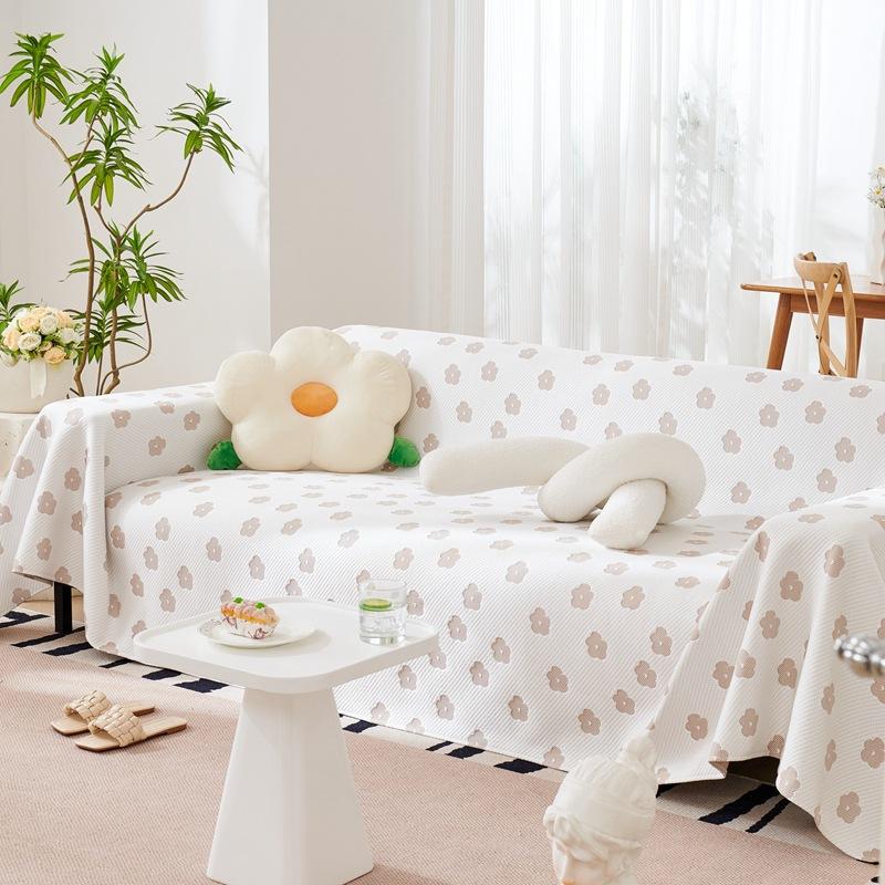 

Летнее прохладное ощущение ледяного шелка, диванное полотенце, пасторальный стиль, диванная подушка, весь чехол, полотенце, чехол для дивана, тканевый чехол, полностью покрытый 180*130cm