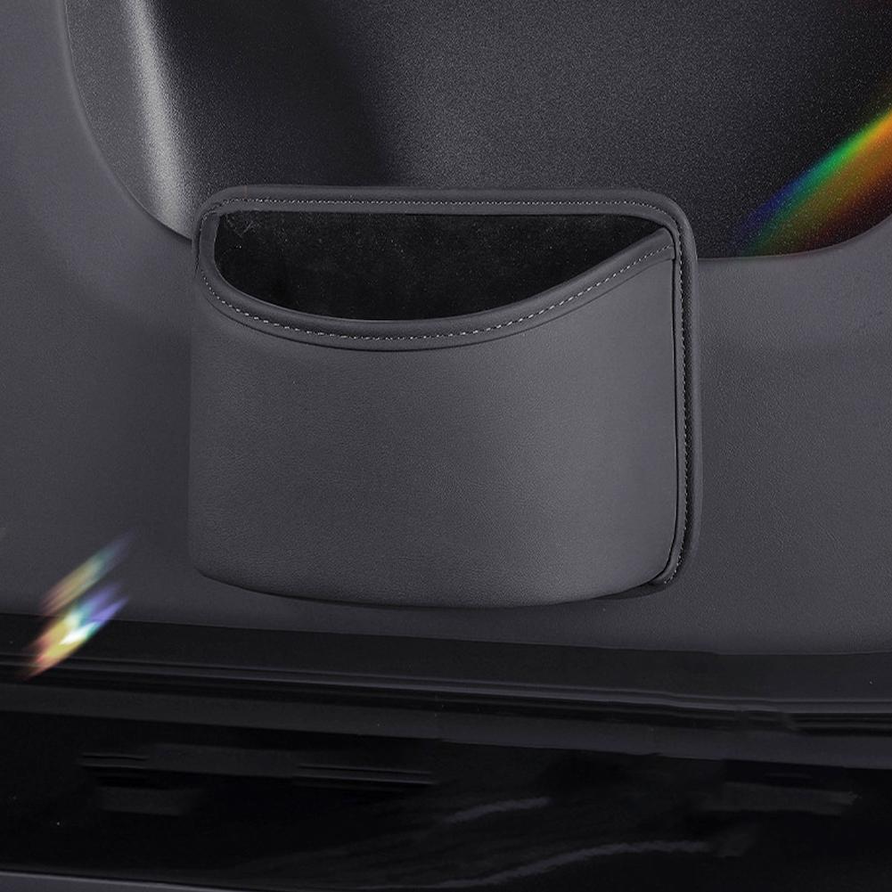 Multi-Purpose Universal Car Seat Back Trash Can with Cup Holder Storage Box & Drink Holder for Door Seat Interior Organizer