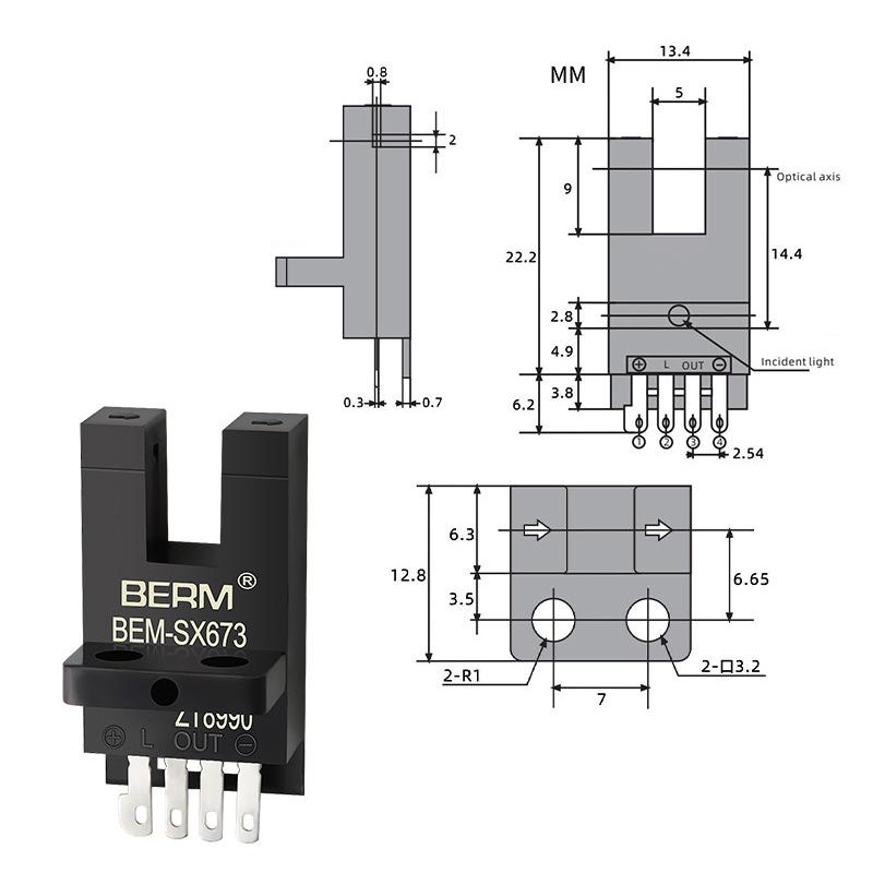 

1Pcs Photoelectric Switch Sensor Ee-Sx670 Ee-Sx671 Ee-Sx672 Ee-Sx673 Ee-Sx674 Ee Sx670A Sx671A Sx672A Sx670P Ee-Sx672R Ee-Sx674P SX673
