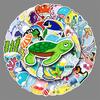 50 Ocean Series DIY Decoration Graffiti Stickers for Notebook, Laptop, Suitcase, Car