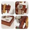 Fashionable Sturdy Wood Display Stand Portable Accessory for Multiple Watches and Bracelets Practical for Retail Use