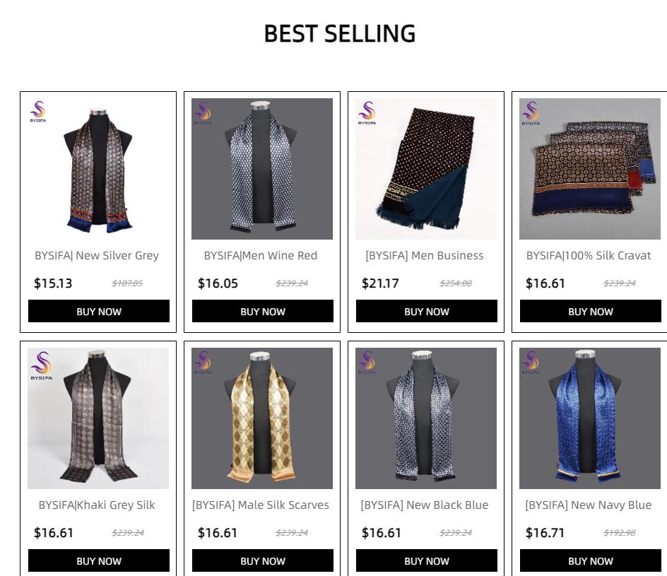 BYSIFA|Black White Silk Scarf Thicken Men Business Chain Winter Male 100% Mulberry Silk Warm Long Scarves Cravats Neck Scarf