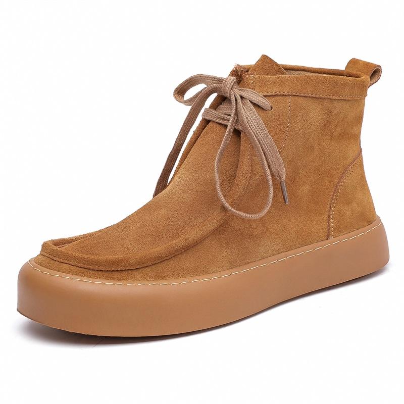 

2024 Весна Мужская Повседневная Обувь Из Натуральной Кожи С Высокой Подошвой Мужская Японская Харадзюку Корейская Уличная Одежда Новые Модные Кожаные Замшевые Лоферы 44