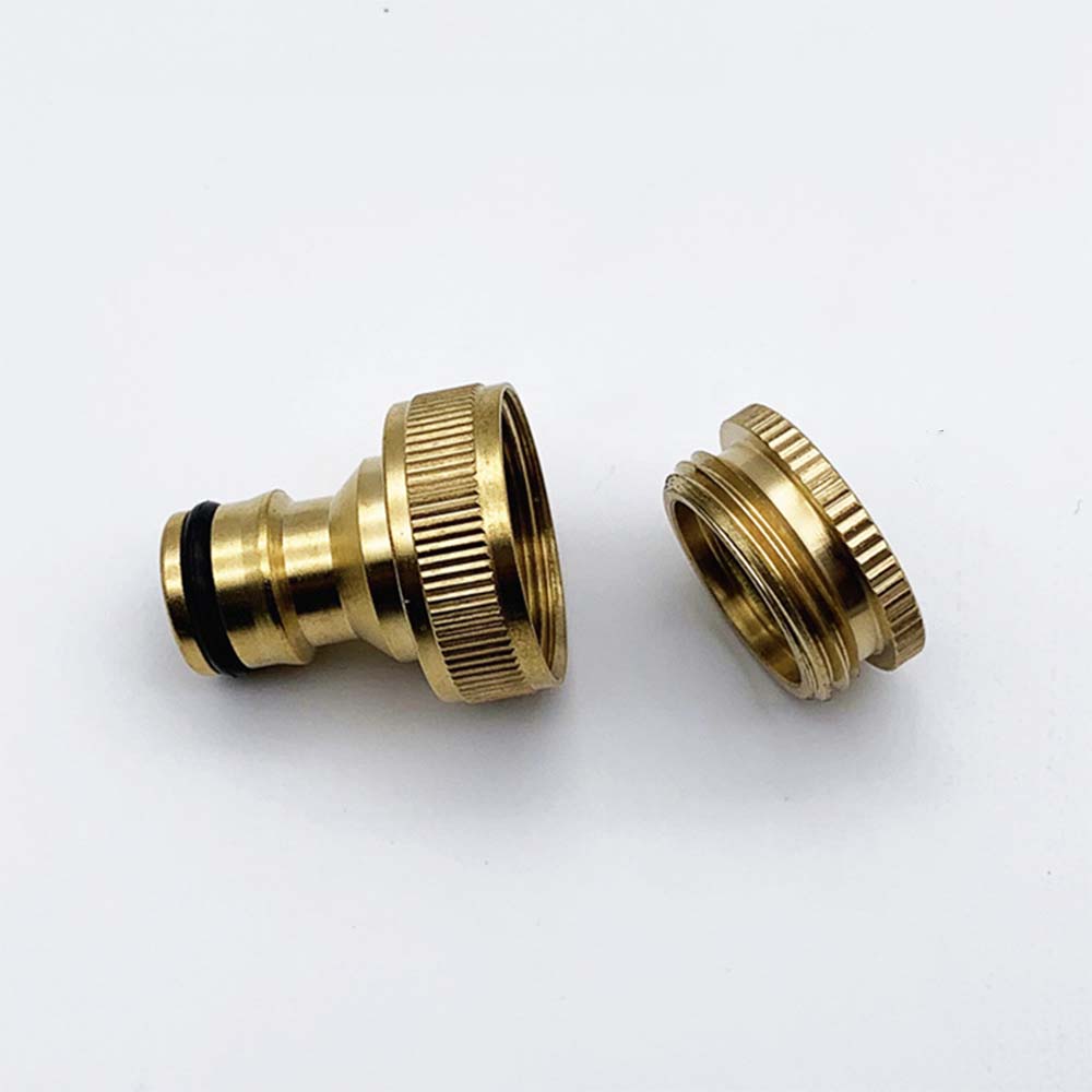 Brass Tap 3/4 Female 1/2 Quick Connector Washing Machine Garden Water Hose Quick Connect Adapter 20mm Universal Parts