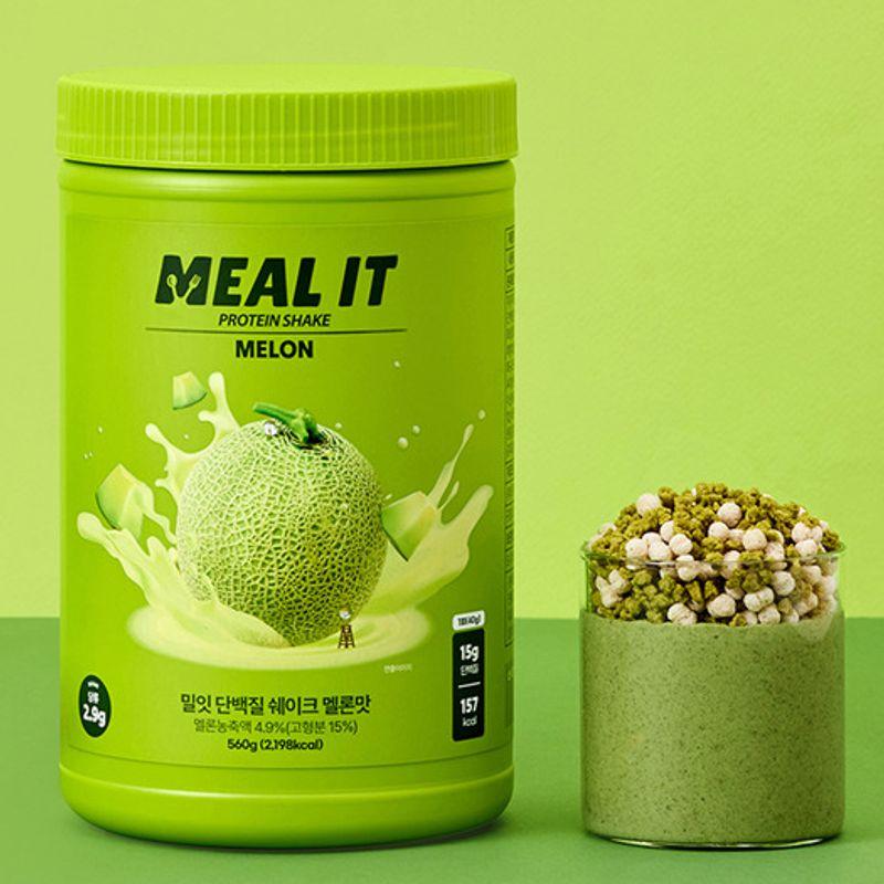 [14 Portionen] Diätmanagement Proteinshake 560g (5 Geschmacksrichtungen) (Pistazie, Melone, Schokolade, Banane, Kaffee)