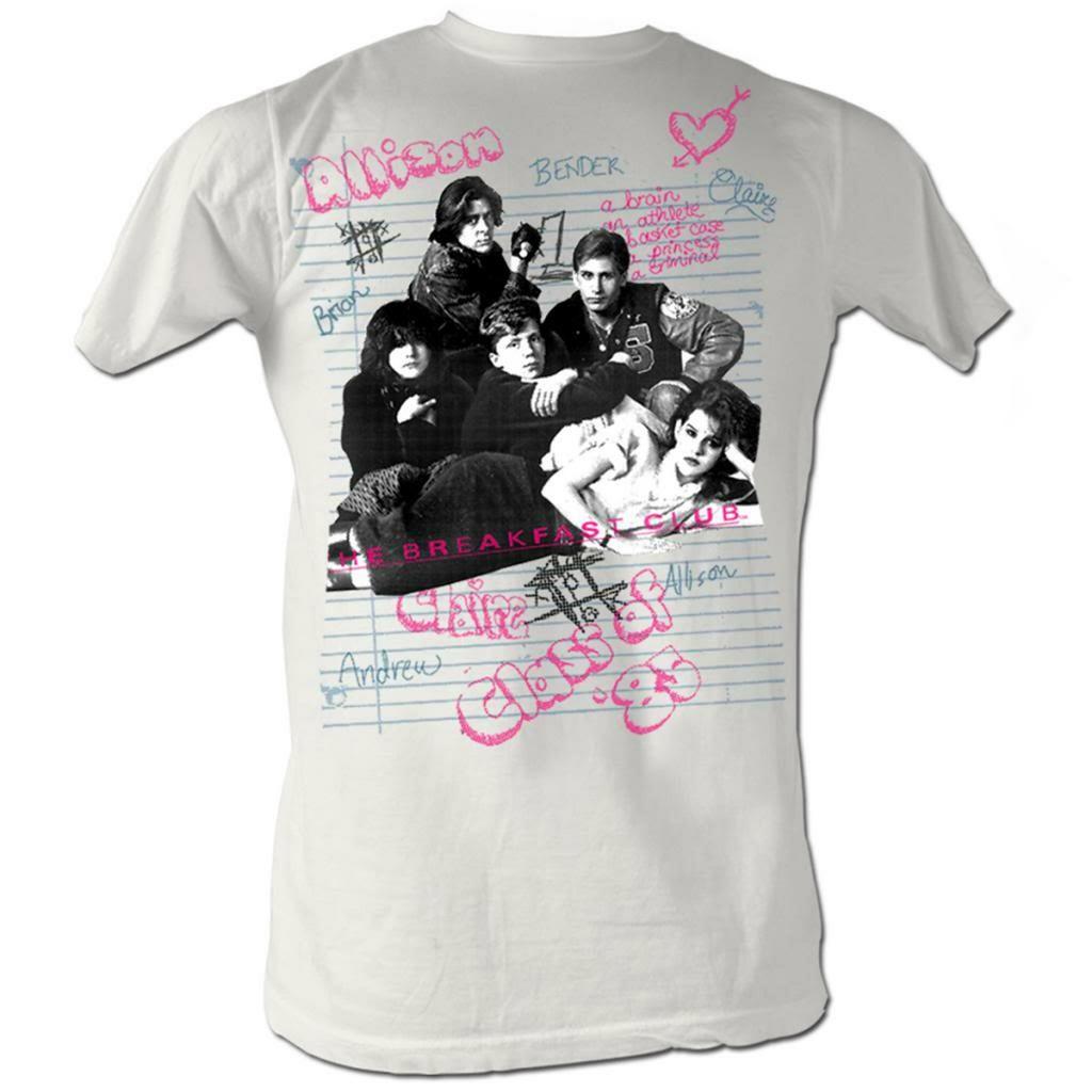 Frühstücksclub Gruppe Weißes Erwachsenen-T-Shirt