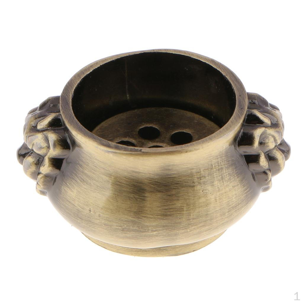 

Подставка для горелки из медного сплава с семью отверстиями для домашнего декора Cone Bronze S