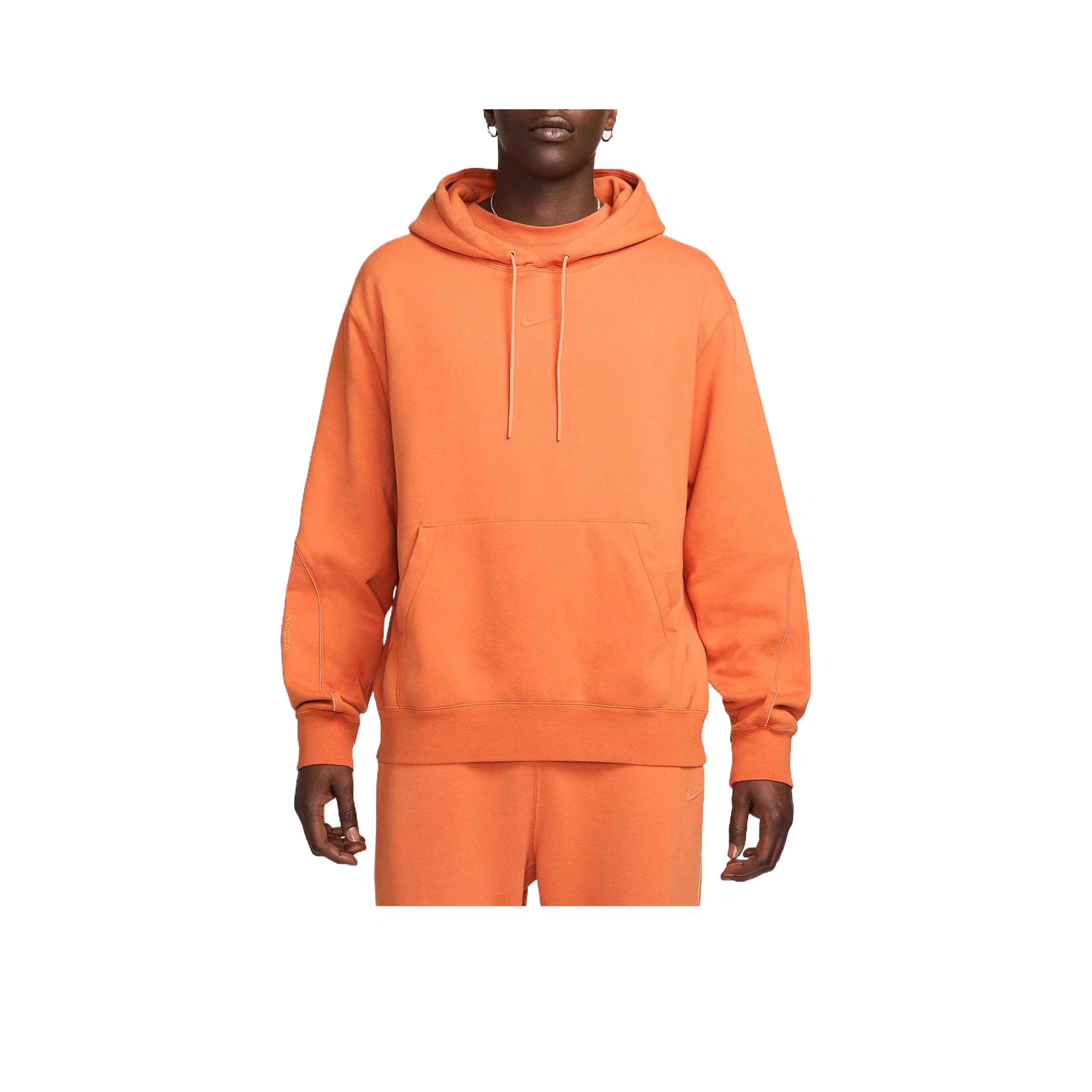 

Nike Swoosh Nocta Флис Удобный Стильный Минималистичный Толстовка с длинным рукавом Унисекс толстовка FN7660-808 M