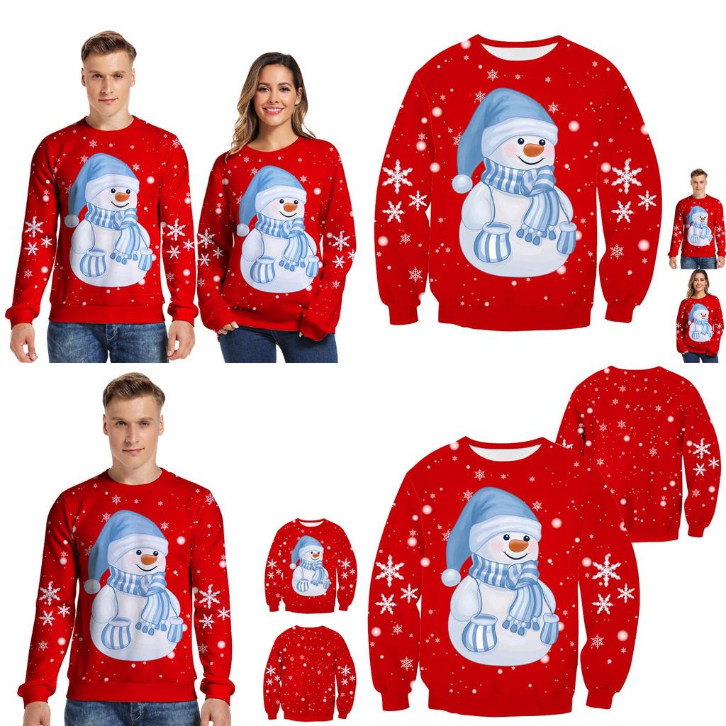 Festive Women's Xmas Jumper With Soft Material And Breathable Long Sleeves