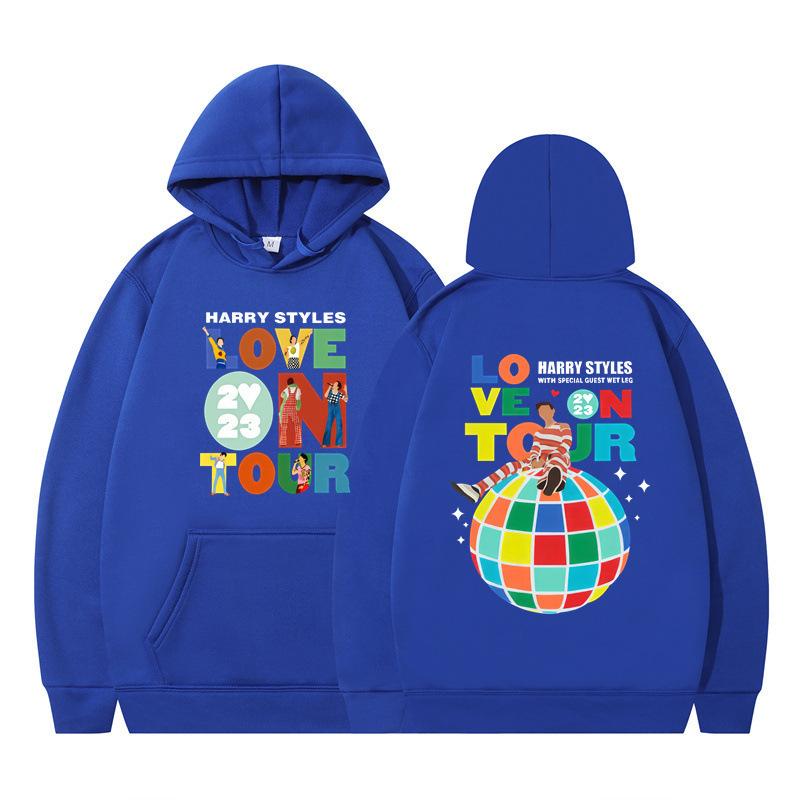 New HARRY STYLES Men's and Women's Peripheral Casual Loose Hooded Sweater