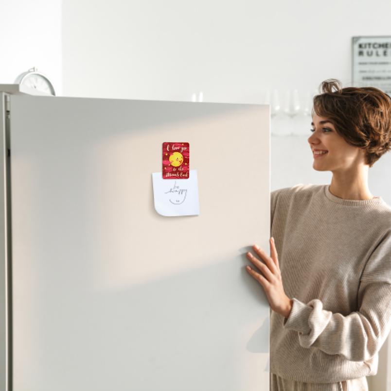 Personalized Photo Refrigerator Magnets Soft Magnetic Dye Sublimation Fridge Magnet For Wedding Mother's Day Gift