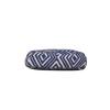 Blue Diamond Textured Cotton Tote Bag