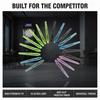 Dart Stems Set Plastic 12Pcs 45mm 35mm with O Ring Suitable for Professional and Beginner Dart Players