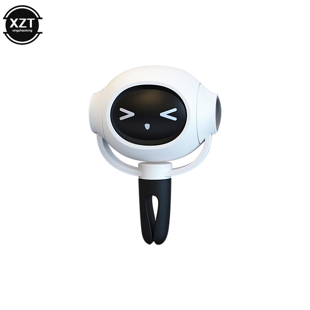 

Car Air Vent Air Freshener Cute Astronaut Diffuser Cartoon Face-changing Balm Piece Ornament Auto Aromatherapy Supplies белый