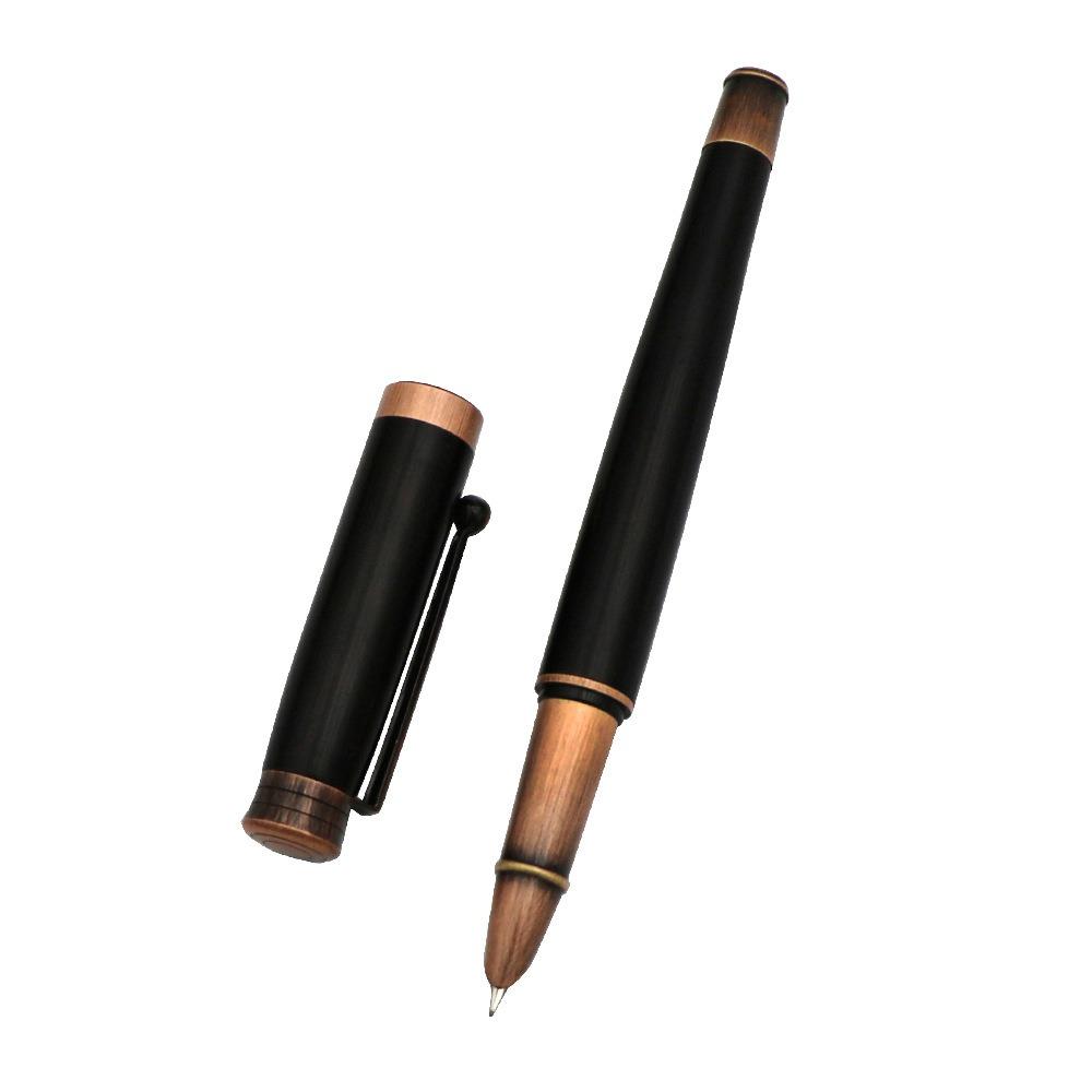 Retro Simple Writing Ink Pens Wood Handle Signature Pens Wooden Fountain Pen Stationery