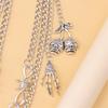 Adjustable Length Chain Unique Fashion Smooth Metal Chain Party Wear Chain for Men and Women
