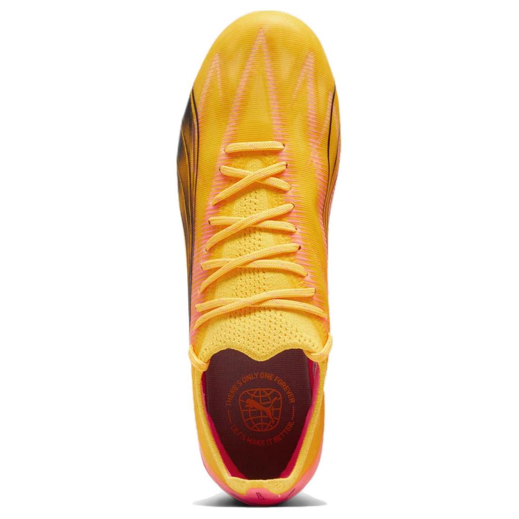 Puma Ultra Ultimate FG AG Forever Faster Pack Women Sneakers Yellow Sun-Stream Black 107767-03