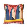 Cuadros Decorations Sardines Nordic Pillow Case  Soft Pillow Cover For Living Room Sofa Kawaii Pillowcases