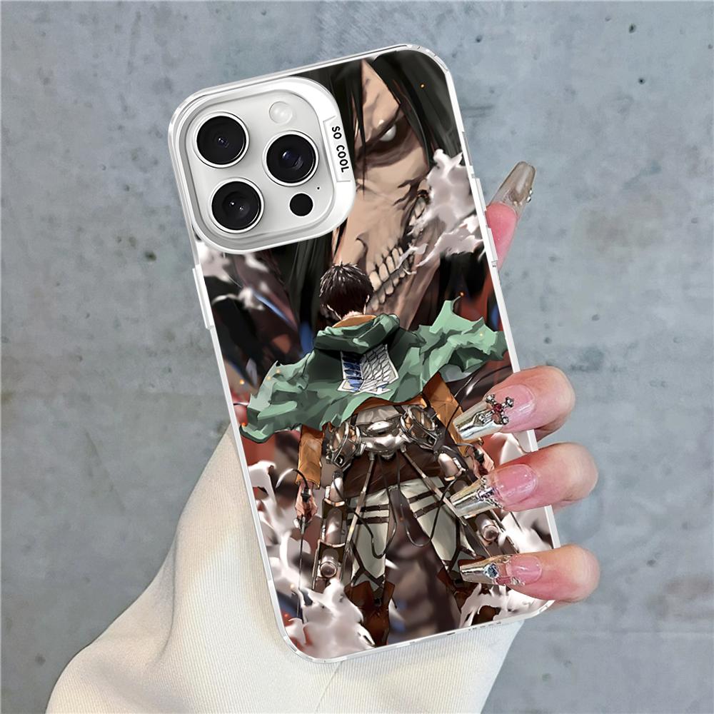 Levi Eren Jaeger Phone Case For IPhone 16 15 14 13 12 11 Pro Max X XR XSMAX 8 7 Plus Matte Shockproof Back Cover