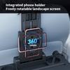 Adjustable Car Desk with Not Slip Surfaces & Storage Drawer Multiple Use Back Seat Organizers Simple Installs for Long Trip