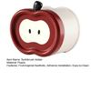 Adhesive Toothbrush Holder Wall Mounted Organizer Holds 2 Toothbrushes Fruit Design Toothbrush Hanger Keeps Toothbrush Dry Fresh for