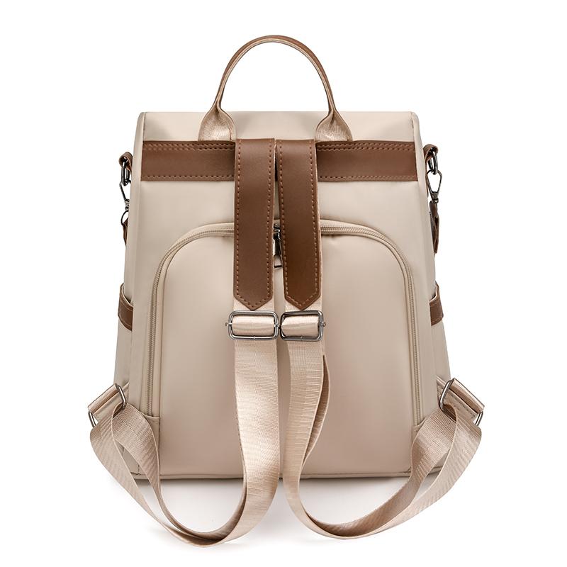 Damen-Nylon-Rucksack Große Kapazität Anti-Diebstahl-Rucksack Multifunktionale Umhängetasche