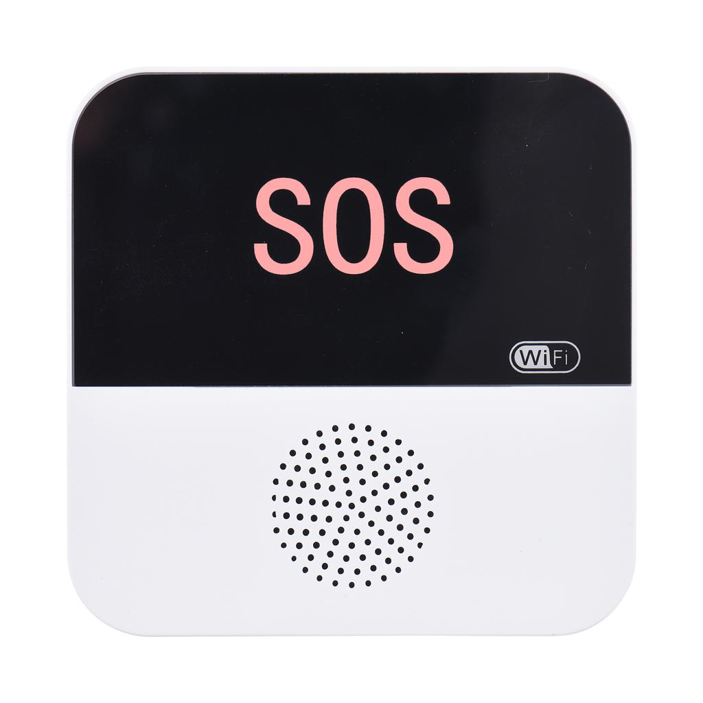 Wireless SOS   Alert System Nurse Alert Doorbell for Elderly, Multifunctional WiFi Pager with 1 Receiver