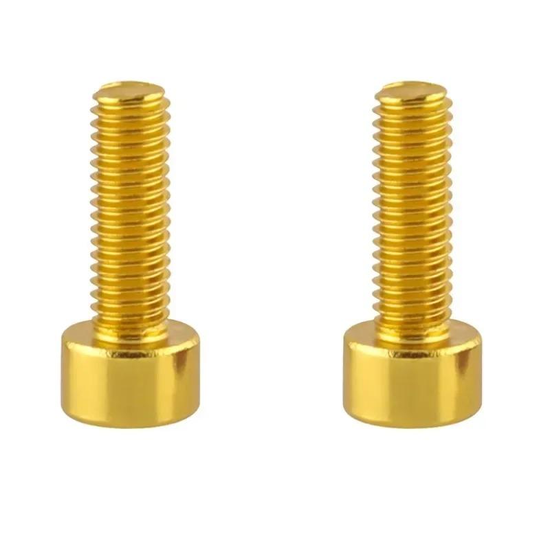 2/4pcs Bicycle Water Bottle Cage Bolts Holder Screws Hex Socket Screws M5 Aluminum Holder Bolts MTB Road Bike Accessories