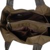 Isaac Recycled Nylon Fluffy Tote Chocolate Bag, Medium, Y01-03-02, Women's,