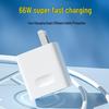 Huawei 66W Super Fast Charger with Data Cable for Mate60, P40, and Honor