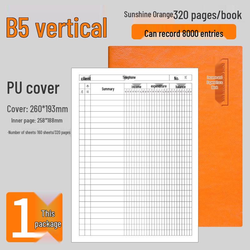 Subsidiary Ledger: Income & Expenditure Accounting Book for Business