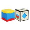Shengshou Phoenix Tribute Colored Educational 3x3 Leather Grain Rubik's Cube