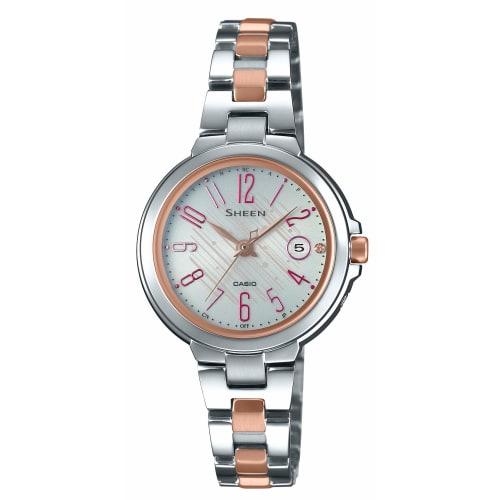 

Casio Sheen Radio Controlled Solar Watch SHW-5100DSG-7AJF Women s