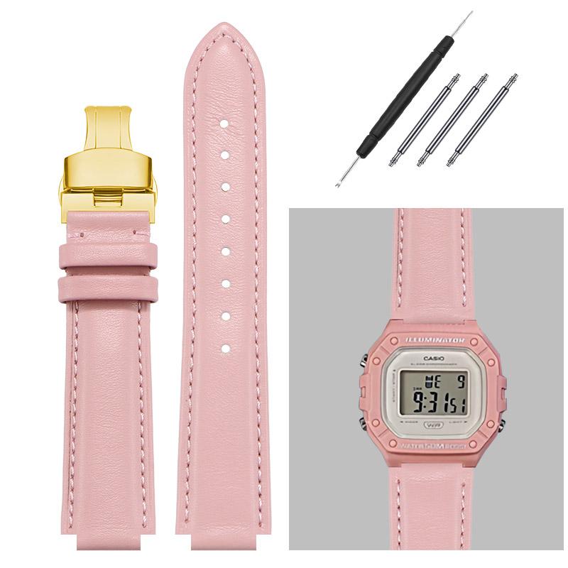 16MM genuine leather watchband for G-Shock Casio DW5600/GW-B5600/G-5600/GW-M5610 Replace wristbands Convex watch strap