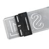 4pc Stainless Steel Car Number Plate Holder Black EU Style License Plate Frame Cover Anti-Corrosion Car Accessories