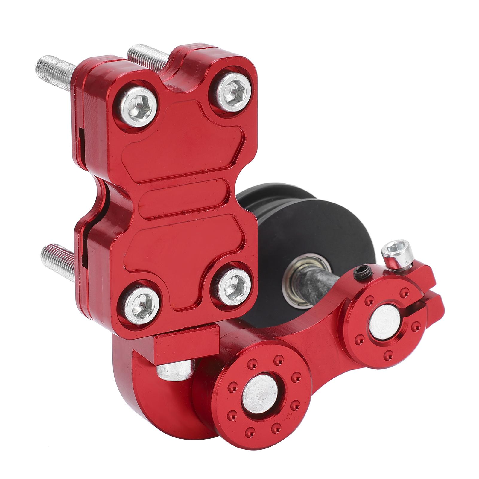 

Натяжитель цепи мотоцикла автоматический регулятор универсальный для вездехода внедорожного транспортного средства мотоцикла(черный ) красный