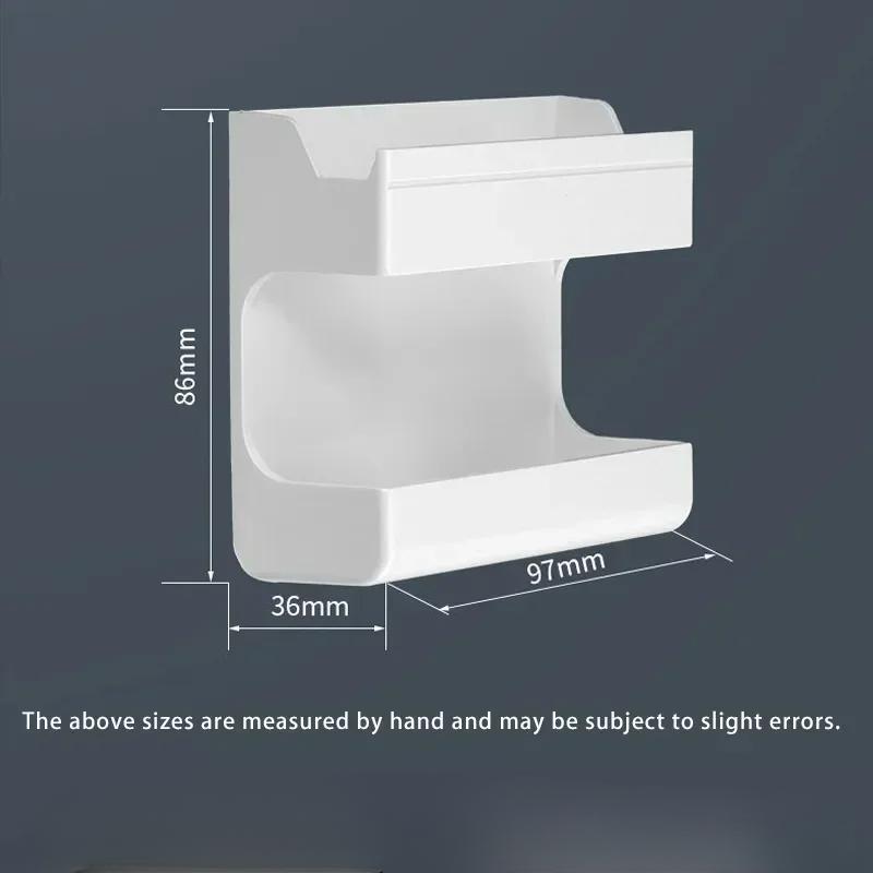 TV Air Conditioning Remote Control Wall Mounted Box Wall Mounted Non Perforated Storage Box